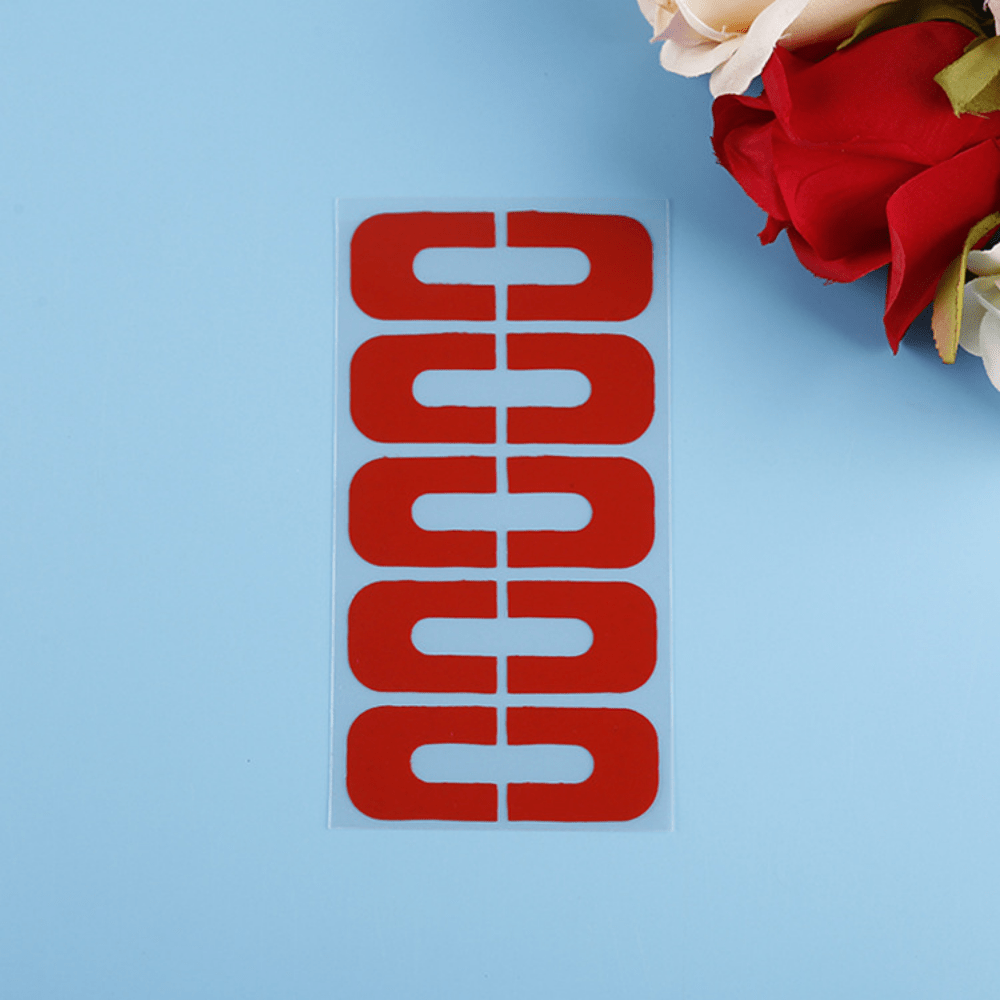 [U-shape Nail Protector] Plastic U-shape Nail Polish Protector | Latex Nail Polish Barrier | Hot Stamping For Anti-overflow Nail Polish