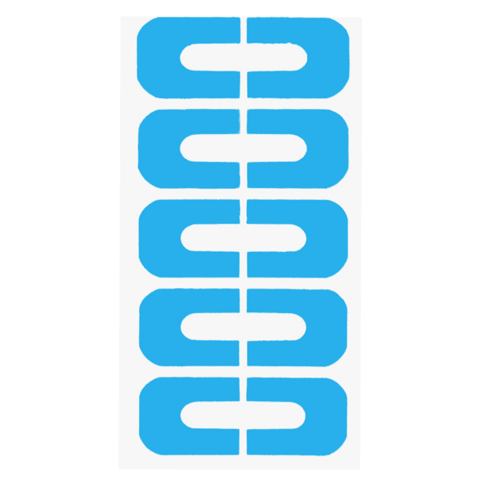 [U-shape Nail Protector] Plastic U-shape Nail Polish Protector | Latex Nail Polish Barrier | Hot Stamping For Anti-overflow Nail Polish