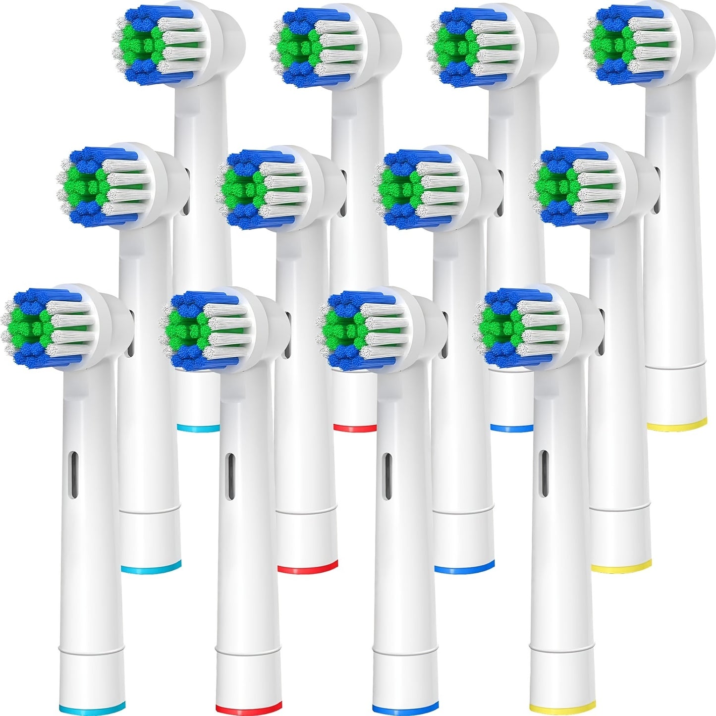 Replacement Toothbrush Heads Compatible With Oral-B, Electric Toothbrush Heads Brush Heads Suitable For Oral B Replacement Heads Refill Pro 500/1000/1500/3000/3757/5000/7000/7500/8000