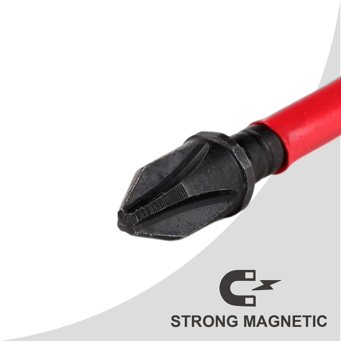 5/10/20pcs 50mm/2Inch Phillips PH2 Impact Screwdriver Bit, For Plastic Products, Woodwork Articles, Metal Works In Family, Factory, Office Etc.